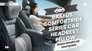 Baseus ComfortRide Series Car Headrest Pillow [upl. by Garate]