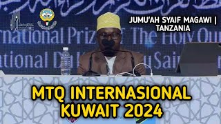 MTQ INTERNASIONAL KUWAIT 2024  JUMUAH SYAIF MAGAWI  TANZANIA  VIDEO REACTION [upl. by Lepine]