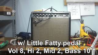 Little Fatty pedal Demo [upl. by Negriv973]