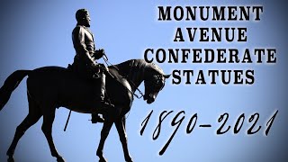 The Confederate Monuments of Richmond Virginia  a Historical Tribute [upl. by Orgalim]