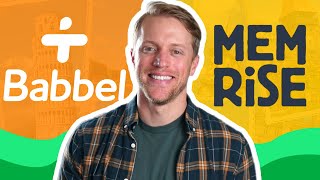 Babbel vs Memrise Which Language App Is Better [upl. by Hanikas]