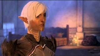 Dragon Age 2  Fenris and Hawke male Romance Beginnings [upl. by Solitta]