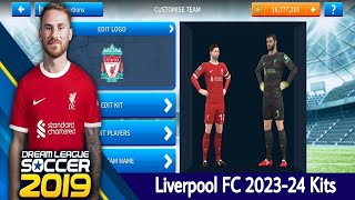 Liverpool FC 202324 Kits  DLS 19 [upl. by Notnirt]