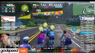 Zwift Community Racing Festival  AHDR  Coastal Crown Loop Today 0610 Loop 1 Laps 24 km [upl. by Lasky]