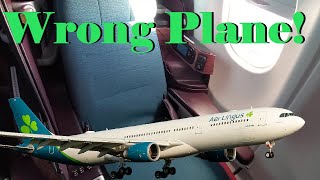 Aer Lingus Business Class Review  Airbus A330300  Chicago to Dublin with Lounge and AerSpace seat [upl. by Faythe]