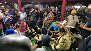 Yankton Sioux at United Tribes 51st annual powwow 2021 [upl. by Walliw]