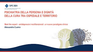 Psichiatria della persona e dignità della cura tra ospedale e territorio  Alessandro Cuomo [upl. by Anadal]