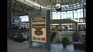 CVG Airport Terminal 3Main Terminal Tour [upl. by Engvall]