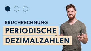 Brüche in Dezimalzahlen umwandeln Beispiel Periodische Zahlen [upl. by Arol]