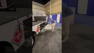 Propane Service Truck  Liftgate Operation [upl. by Olvan]