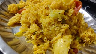 Masale Bhat Recipe Masala Bhat Recipemasalebhat masalaricerecipe pulao viralvideo indianfood [upl. by Annaeg]