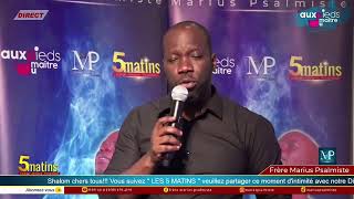 Marius Psalmiste  LES 05 MATINS  JOUR 01 29 Juillet 2024 [upl. by Genisia]