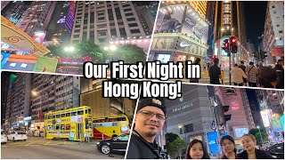 Manila to Hong Kong Arrival  Walking Tour of Causeway Bay  Times Square  Golden Bauhinia [upl. by Aynos]