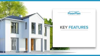 Key Features of FloorPlan® Home amp Landscape Design [upl. by Lahsram781]