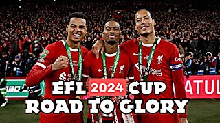 LIVERPOOL FC  Road To EFL Championship Victory In 202324 [upl. by Cohl]