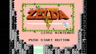 Legend of Zelda NES Intro [upl. by Aiht]