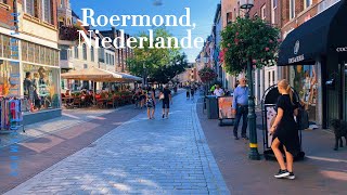 Roermond Niederlande  4K Walking Tour Designer Outlet [upl. by Pruchno102]