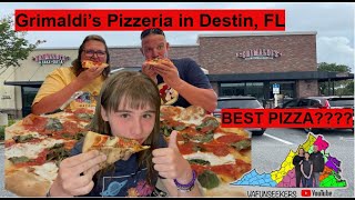 Grimaldi’s Pizzeria Review  Miramar Beach FLDestin FL [upl. by Johppah]