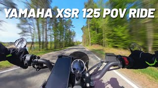 Yamaha XSR 125 POV ride with Insta360 X3 [upl. by Lutero93]