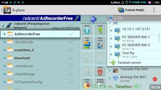 Setting Filezilla Server Windows VS XPlore Android Untuk Client nya part2 [upl. by Rakel]