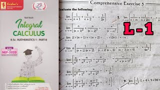 BSc maths 1st semesterintegral calculussummation of series with the help of definite integrals [upl. by Barbaresi]