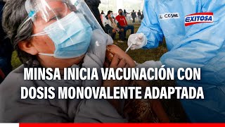 🔴🔵Miraflores Ministerio de Salud inicia vacunación con dosis monovalente adaptada contra COVID19 [upl. by Rehpotsirh]