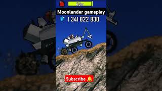 Moonlanderhillclimbcar racinggame automobile hillclimbingracing racingvideogame gaming shorts [upl. by Anerda]