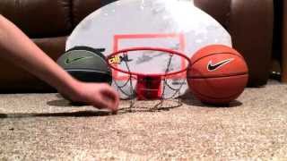 Nike mini basketballs and Sklz pro minm hoop street ball edition XL Review [upl. by Angie]