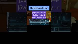 Keyboard Cat EASY VirtualRoblox Piano Tutorial [upl. by Micah]