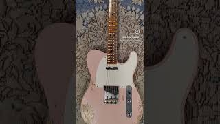 Sensational Shell Pink 52 Telecaster Shop to check out this fantastic Telecaster [upl. by Westland]