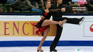 2008 World Championships  Ekaterina BOBROVA  Dmitri SOLOVIEV CD [upl. by Osterhus]