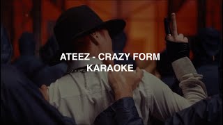 ATEEZ 에이티즈  Crazy Form KARAOKE with Easy Lyrics [upl. by Caraviello]