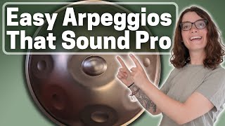 The Best Pattern For Meditative Playing  Beginner Handpan Tutorial [upl. by Kwei650]