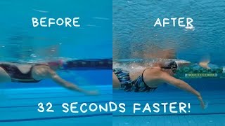 How To Swim 32 Seconds FASTER Per 100m In A Half Ironman Race [upl. by Lechar]