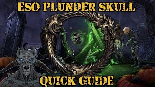 ESO witches festival plunder skull guide [upl. by Janetta]