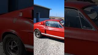 1968 Shelby GT500KR fresh from a barn in central Illinois barnfind barnfinds shelby mustang [upl. by Mattox]