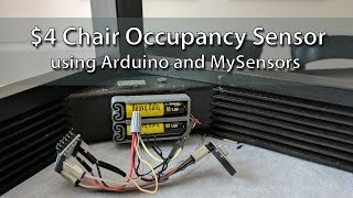 4 Battery Powered Chair Occupancy Contact Sensor using Arduino and MySensors [upl. by Addy]