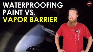 Should I Waterproof Walls with Paint  Crawl Space Waterproofing Paint Fail [upl. by Gentille]