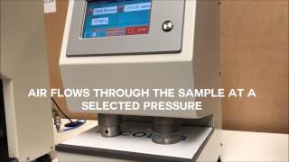 Rycolab Bendtsen Roughness and Air Permeability Tester [upl. by Eidda280]