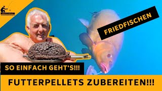 Futterpellets richtig anfeuchten  GANZ SIMPEL [upl. by Maurene911]