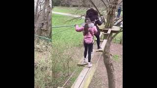 Tree Top Adventure Plus at Go Ape Leeds Castle [upl. by Odlanyer620]