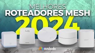 TOP 5 MELHORES roteadores WIFI MESH de 2024 ✅NÃO COMPRE antes de ver este VÍDEO [upl. by Atnek493]