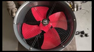 BLDC axial fan installationmingletec youtubeshorts bldcfan axialfan factory manufacturer fyp [upl. by Eenahc]