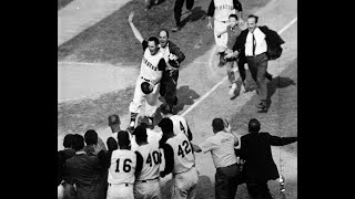 Bill Mazeroski Homerun  MAZ Hits WalkOff World Series Home Run Oct 13  This Day In Baseball [upl. by Dde]