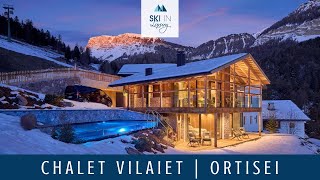 Chalet Vilaiet  Luxury Ski Chalet in Ortisei  Ski In Luxury [upl. by Etteinotna]