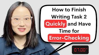 how to finish writing task 2 quickly and have time for errorchecking  discuss both views [upl. by Ariay]