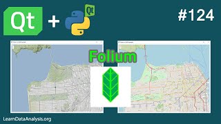 Display Folium Maps in PyQt5  PyQt5 Tutorial [upl. by Avahc723]