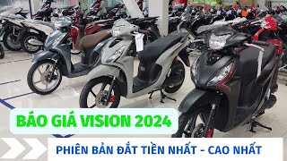 Vision 2024 phiên bản thể thao và phiên bản đặc biệt Báo giá phiên bản Vision đắt nhất vision [upl. by Giovanna]