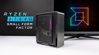 Super Tiny RYZEN 8700G Gaming Build The Fastest APU You Can Buy [upl. by Nanor983]