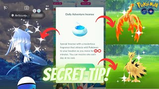 SECRET TIP To Get MORE GALARIAN BIRD SPAWNS in Pokemon Go✨ [upl. by Ferguson]